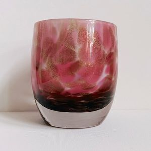 Glassybaby, handblown glass candle holder, “evenstar”.